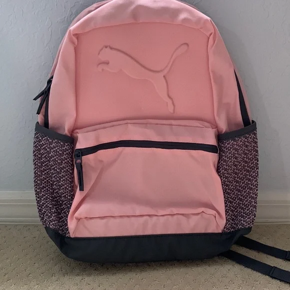 Puma backpack pink on sale